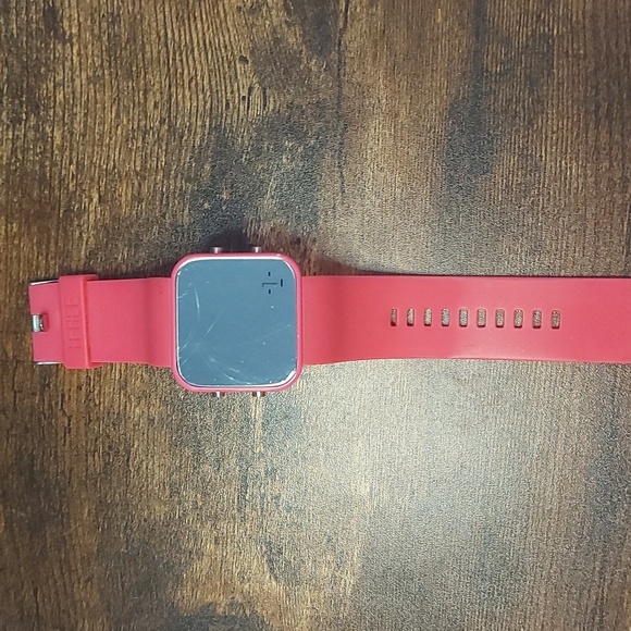 1FACE Pink Mirror Watch - Picture 2 of 4